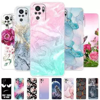 Чехол для Xiaomi Redmi Note 10 Redmi Note 10s, прозрачный мягкий силиконовый чехол для телефона Redmi Note 10 Pro, задняя крышка Note10 5G Fundas Redmi Note 11Pro