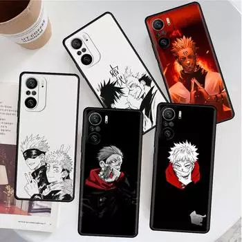 Чехол для Xiaomi Redmi Note 11 9S 10 9 8 7 9A 9C 9i K40 8T 10C 9T K50 силиконовый чехол для телефона милый дзюдзюцу кайсен аниме Redmi Note 10 5G