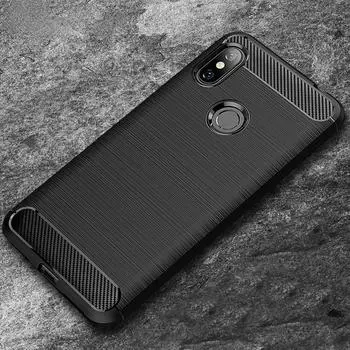 Чехол для Xiaomi Redmi Note 6 Pro Redmi 6 Pro, противоударный чехол из ТПУ из углеродного волокна, мягкий силиконовый чехол для Xiaomi Redmi Note 6 Pro, чехол Redmi 6 чёрный