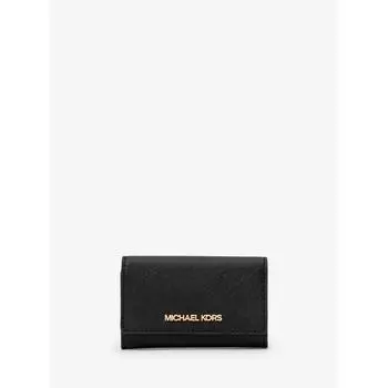 ЧЕХОЛ ДЛЯ ВИЗИТНИЦ MICHAEL KORS JET SET TRAVEL SLIM 35H6GTVD2L1, ЧЕРНЫЙ