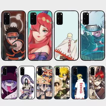 Чехол DT13 Naruto Anime для OPPO Reno 8 6 5 4 Pro Find X3 A17 A31 A38 A40 A53 A54 A55 A74 A76 A78 A77 A80 A94 A95 A96 Lite, черный мягкий чехол OPPO Find X3 Neo капри