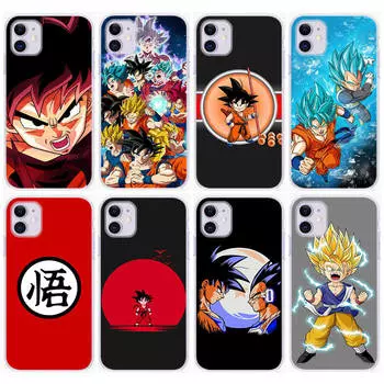 Чехол DT41 Dragon Ball Super для Samsung A04 A14 A23 A34 A54 M23 M33 M52 M53 Realme 10 9 C30S C35 C55 VIVO Y02S Y21 Y33S Y51 X80 Pro, прозрачный чехол VIVO Y01 бездна