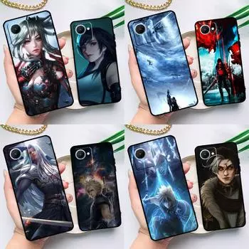 Чехол Final Fantasy для Realme C55 C33 C31 C35 C30 C11 C15 C25s C21Y GT Neo 5 3T 2T 8 9 10 11 Pro Plus Realme C35