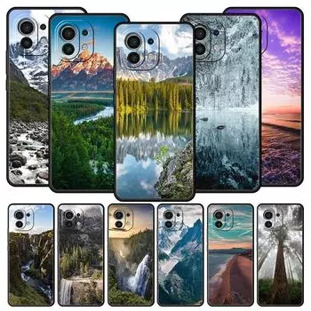 Чехол Forest Beach Sunrise Nature для Xiaomi Poco X4 X3 NFC F3 F4 M3 M4 Mi Note 12T 10 12 11 Ultra 11T Pro 10T Lite 9T 5G Cover Poco F4