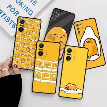 Чехол Gudetama для Xiaomi Redmi Note 11 9S 10 9 8 7 9A 9C 9i K40 8T 10C 9T K50, силиконовый чехол для телефона Redmi Note 10 5G