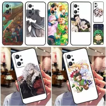 Чехол HUNTER X HUNTER Killua для Realme GT Master GT Neo 2 3 3T C11 C15 C25 C21Y C30 C31 C35 8i 8 9 10 Pro Plus Realme C21