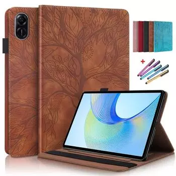 Чехол из кожи Emboss Tree для планшета Honor Pad X9 11, 5 дюймов, откидной чехол для Honor Pad X9, чехол X 9 для Honor Pad X9 11,5 For Honor Pad X9