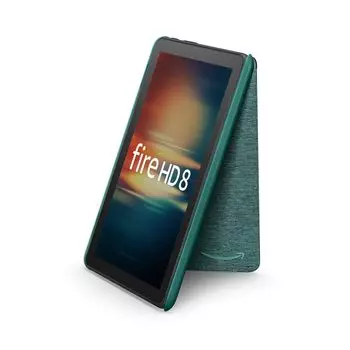 Чехол из ткани Fire HD 8 12th Amazon Genuine [For Generation] (зеленый) зелёный