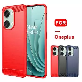 Чехол из углеродного волокна для Oneplus Nord 2 2T 3 Ace 2 2v Pro Racing CE 2 3 Lite, задняя крышка для телефона Oneplus 10T 10 Pro 11 Coque Oneplus Nord чёрный