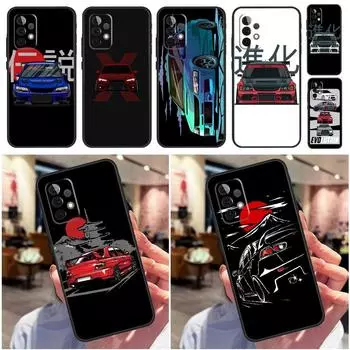 Чехол JDM Car Evo для Samsung Galaxy A51 A71 A50 A12 A22 A32 A52 A13 A23 A33 A53 A73 A52S A04S, чехол Samsung A53 5G