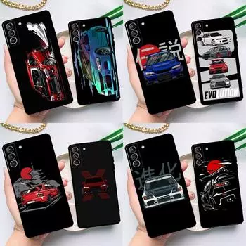 Чехол JDM Car Evo для Samsung Galaxy S23 S21 FE S20 FE S22 Plus Note 20 Ultra Note 10 S8 S9 S10 Plus Galaxy S22