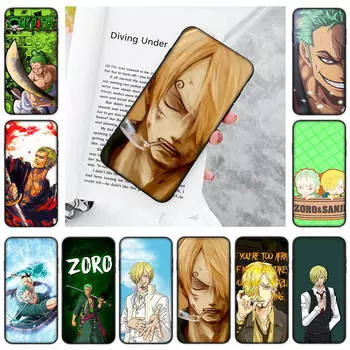 Чехол JW67 Robin Zoro Black Sofe для Xiaomi Poco X6 X4 M5 M6 F5 F6 C65 C55 C50 C51 C40 Pro Redmi 14C A3X 13C 12C 11T 10A 9C Note 7 6 8A Plus Xiaomi Poco M4 Pro 4G эбеновый