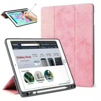 Чехол-карандаш для iPad Pro 12,9 2017/2015, умный чехол, тройная подставка, защитный чехол с функцией автоматического сна/пробуждения для iPad Pro 12,9 2020 2018 2020 iPad 11in