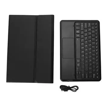 Чехол-клавиатура для Tab P12 12.7in TPU Stand Cover с магнитно-съемной клавиатурой чёрный