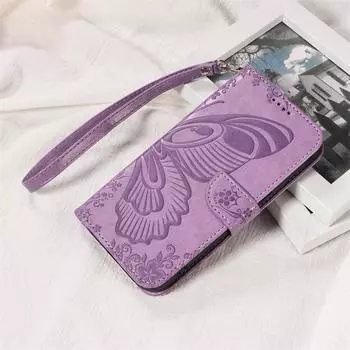 Чехол-книжка для Samsung Galaxy A81 A91 S8 S9 S10 Note 8 9 20 10 + Pro Plus Ultra Lite S10E M60S M80S кожаный чехол-кошелек с отделением для карт Samsung Note8 фиолетовый