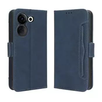 Чехол-кошелек премиум-класса для Tecno Camon 20 Pro, кожаный флип-кошелек с несколькими слотами для карт, чехол-держатель для Tecno Camon 19 Neo 19 Pro 12, чехол для телефона, сумка Tecno Camon 20 Pro розовый