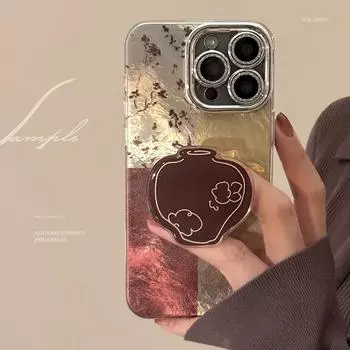 Чехол-кронштейн для телефона iPhone 7P/8P/7 8 SE2/X/XR/XS MAX/11/11Pro/12/13/14/15/16/Pro/Plus/Pro Max 16promax