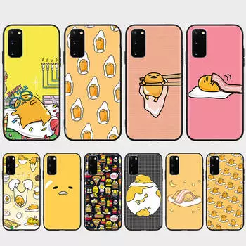 Чехол KT61 Lazy Egg для iPhone 16 15 Plus 14 13 12 11 Pro 8 7 6S 6 SE 5S X XR XS Max Realme C30 C33 C31 9I Huawei P30 Black Sofe Cover Huawei Nova 3i эбеновый