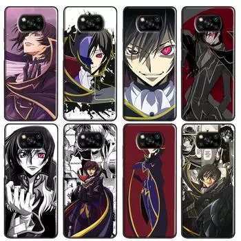 Чехол Lelouch Code Geass для Xiaomi Mi 10T 11T Pro Mi 11 Lite для POCO M3 Pro M4 F3 X3 GT X3 Pro, чехол для телефона Mi 9T (9T Pro)