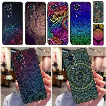 Чехол Мандала для Honor 50 70 80 X7 X8 X9, чехол для Huawei Nova 5T P20 P30 P40 Lite P50 Mate 50 Pro Huawei P20