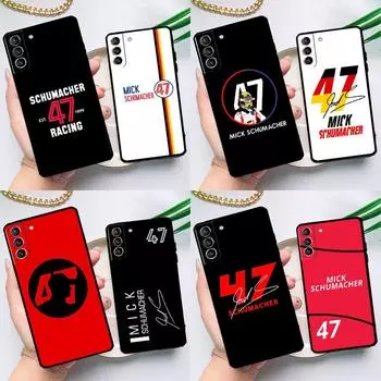 Чехол Mick Schumacher Formula 1 F1 для Samsung Galaxy S23 S22 S21 Ultra S20 FE S9 S10 Note 10 Plus Note 20 Ultra Full Cover Galaxy S23