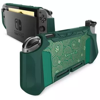 Чехол MUMBA Nintendo Switch Чехол Nintendo Switch изготовлен из полностью защитного покрытия, амортизирует удары, может использоваться для установки в док-станцию и легко снимается