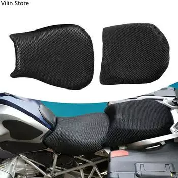 Чехол на подушку для мотоцикла на 2006-2012 годы-BMW R1200GS ADV Adventure, чехол для сиденья мотоцикла, теплоизоляционная подушка чёрный