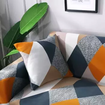 Чехол на подушку с цветочным принтом 45х45см, наволочка 45x45cm-2PCS