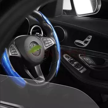 Чехол на руль из углеродного волокна для BMW 2 серии Все модели автомобилей F22 F23 F44 F45 F46 G42 Автомобильные аксессуары серый