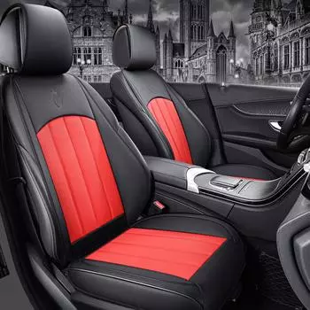 Чехол на сиденье автомобиля из искусственной кожи с полным покрытием для VW Golf Passat CC Touran Tiguan Toureg Touareg Phaeton Автомобильные аксессуары