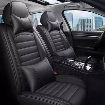 Чехол на сиденье автомобиля с полным покрытием для Geely All Models Geometry C Atlas Coolray Emgrand EC7 Tugella Car Accessories