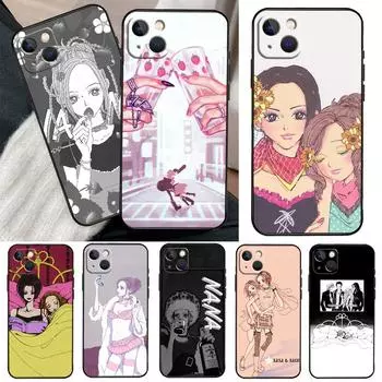 Чехол NANA Manga для iPhone 13, 12, 11, 14 Pro Max Mini XR X XS MAX 6S 7 8 Plus SE 2020 2022, чехол для телефона iPhone 8 Plus