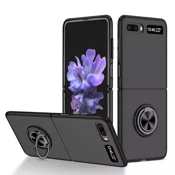 Чехол-подставка с кольцом для защиты от падений для Samsung Galaxy Z Flip 3 5 5G Flip5 Flip4 Flip 4 2 Flip3 Flip2 защитный чехол-коробка for Samsung Z Flip 1