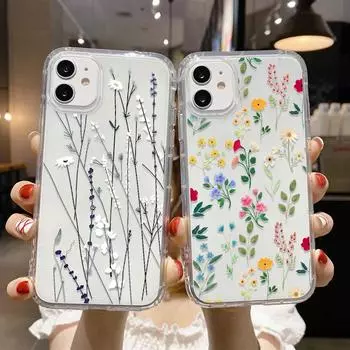 Чехол с цветком для Xiaomi Mi 11 Lite, чехол Poco X5 Pro, Redmi Note 11 10 Pro 8 9 12 Pro 9S Mi 12 Lite 11T 13 Pro X3 Pro F3, чехол Mi 10 Lite 5G