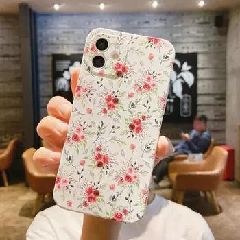 Чехол с цветочным узором для Samsung Galaxy S23 S22 Plus S21 S20 FE Ultra S10 S9 S8 S7 Edge S10E S 23 20 10 Lite, мягкий силиконовый чехол For Samsung S7