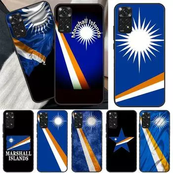 Чехол с флагом Маршалловых островов для Xiaomi Redmi Note 11 Pro 8 9 11S 10S 9S Note 10 Pro, чехол для Redmi 10 10C 9A 9C Redmi 10A