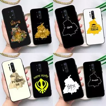 Чехол с картой Пенджаба для OnePlus 11 10 9 Pro 8T 9RT 10T Ace OnePlus Nord N10 N100 N20 2T CE 2 Lite OnePlus 10Pro