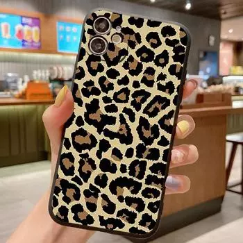 Чехол с узором для Samsung Galaxy A50 A30S A51 A70 A71 A10 A20 A30 A50S 5G 4G с рисунком леопарда, мягкий силиконовый противоударный чехол For Samsung A10