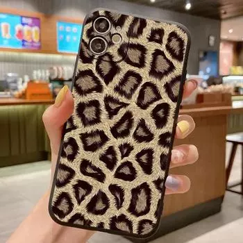 Чехол с узором для Samsung Galaxy M54 M33 M53 M33 M23 M34 M52 M04 M32 M22 M51 M02 M12 M02S M21 M30S M21S M31 5G Леопардовый чехол For Samsung M30S