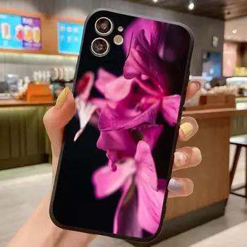 Чехол с узором для Samsung Galaxy Note 10 20 Plus Ultra Lite Note20 Note10 10Plus 5G Flower Silicone Противоударный чехол для телефона Samsung Note20 Ultra