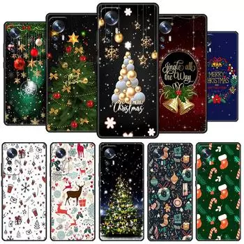 Чехол «Снежное Рождество» для Xiaomi Mi Poco X3 NFC M4 M3 Pro F3 GT F1 11 Lite Note 10 11T 10T 9T, мягкий чехол на заднюю панель телефона Xiaomi Mi 9