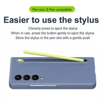 Чехол-сумка для мобильного телефона Samsung Z Fold 5 S Pen для Samsung Galaxy Z Fold 5 5G Fold5, защитный складной чехол, стеклянная пленка for Samsung Z Fold 5