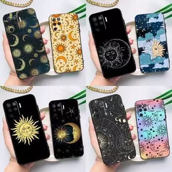 Чехол Sun Moons Star Signs Astrological Celestial для OPPO A5S A1K A15 A52 A72 A54 A74 A94 A91 A5 A9 A31 A53 A53S 2020, задняя крышка OPPO A1K