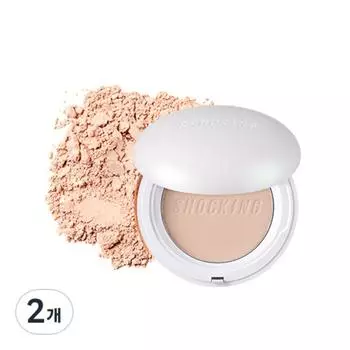 Чехол Tony Moly The Shocking Pact Fix, 01 Skin Beige, 2 шт.