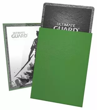 Чехол Ultimate Guard Katana, стандартный размер, 100 карточек, зеленый зелёный