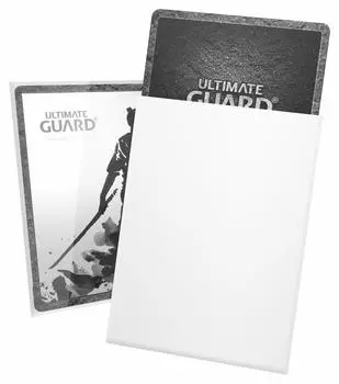 Чехол Ultimate Guard Katana, стандартный размер, 100 карточек, белый белый