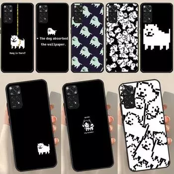 Чехол Undertale надоедливая собака для Redmi Note 12 Pro Plus для Redmi Note 10 8 9 11 Pro 12S 11S 10S 9S 9C 10C 12C чехол Redmi Note 8 Pro