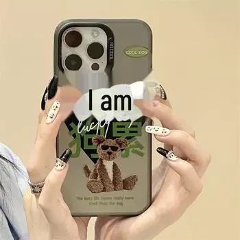 Чехол Zhitai Cartoon Frosted Laser для iPhone 16/15 Pro Max/14 и Huawei P70. iPhone 7 Plus/8 Plus