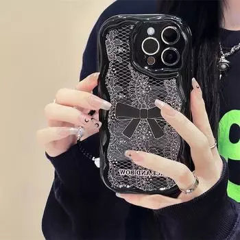 Чехол Zhitai Cream Pattern для iPhone 12/14 Pro Max/15/16 Pro/XS XR iPhone 14 Pro Max