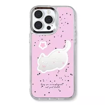 Чехол Zhitai для iPhone 12 Pro Max/13 Pro/14/15/16: Зеркало «три в одном» с браслетом. iPhone 13 Pro